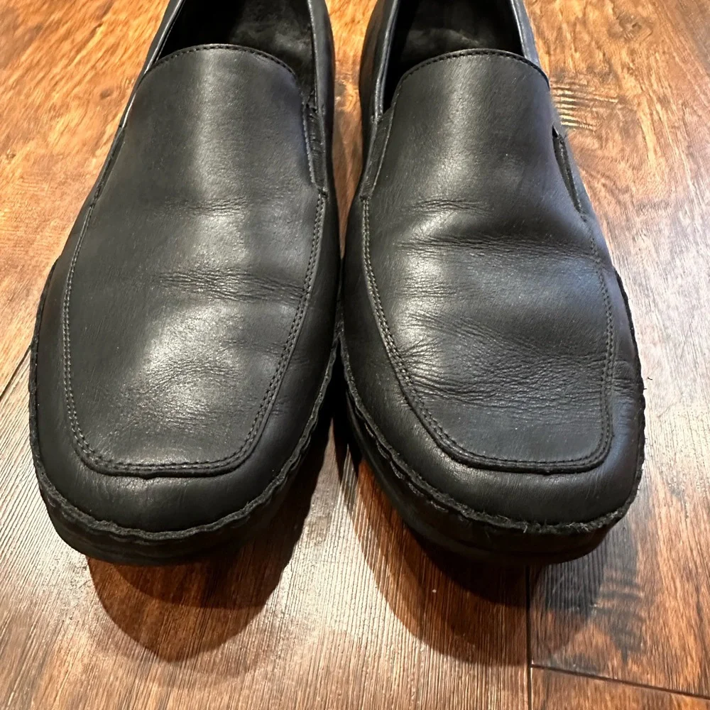 MEPHISTO Men's Edlef Black leather loafer Driving Shoe Breathable MSRP $339 13